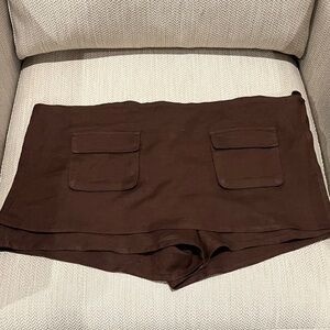 Lioness Woman’s Brown Country Side skort size Large
